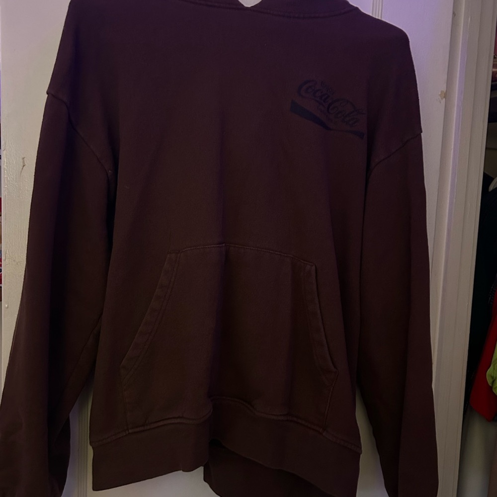 Medium Brown Coca-Cola Hoodie